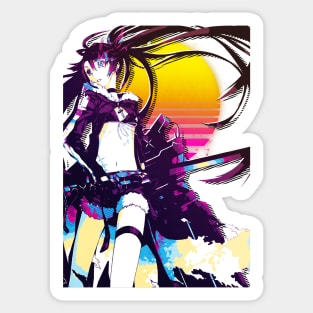 Black Rock Shooter Sticker